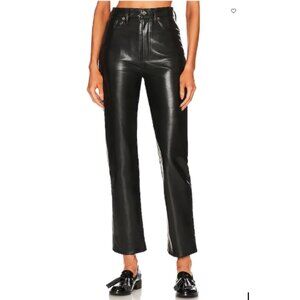 Agolde - Recycled Leather  Fitted 90's